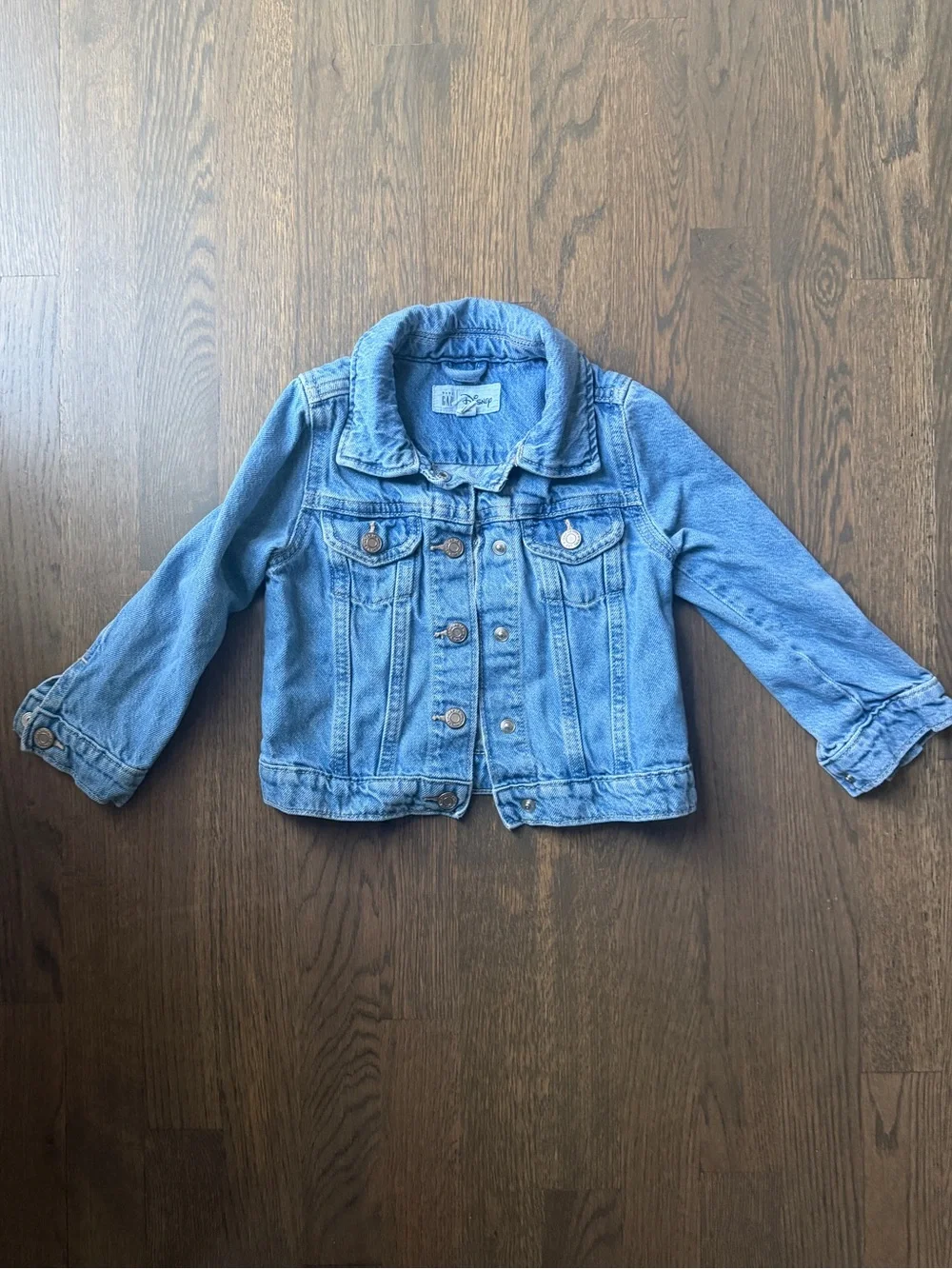 GAP Disney Light Blue Kids Denim Jean Jacket
